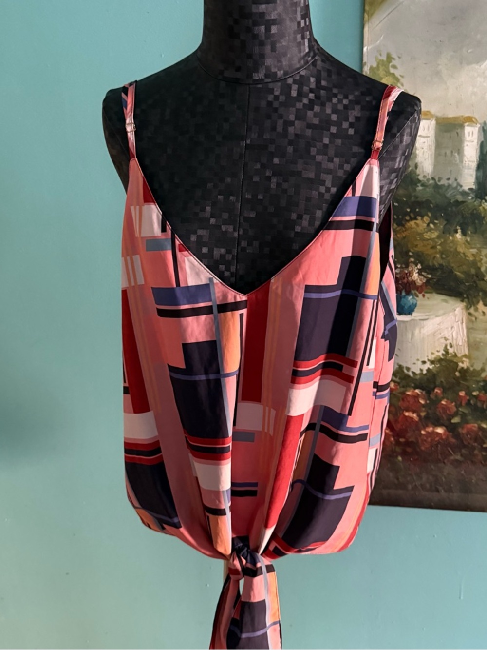Chloe Oliver Caroline V-Neck Tie Front Cami